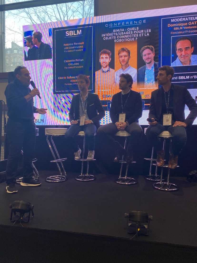 CYCLOÏDE participe à une table ronde robotique au BIM World