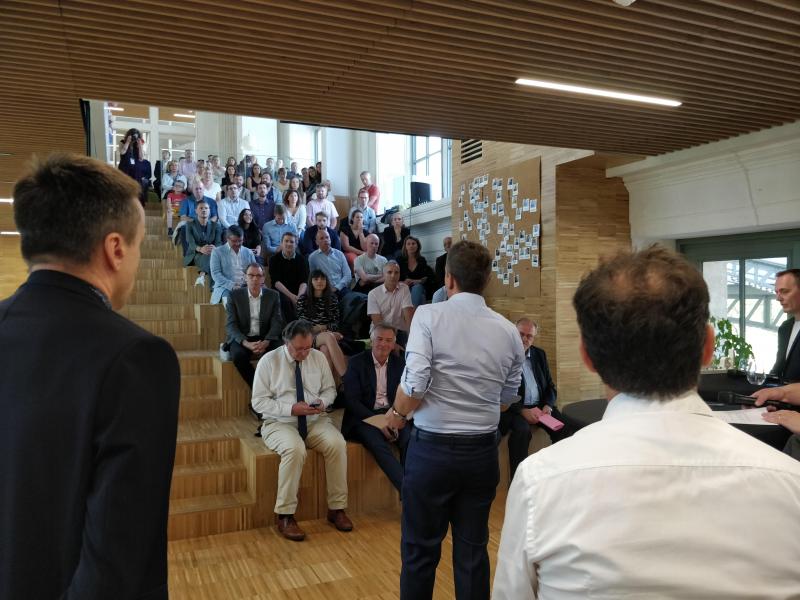 Table ronde entrepreneuriat à La Station Saint-Omer