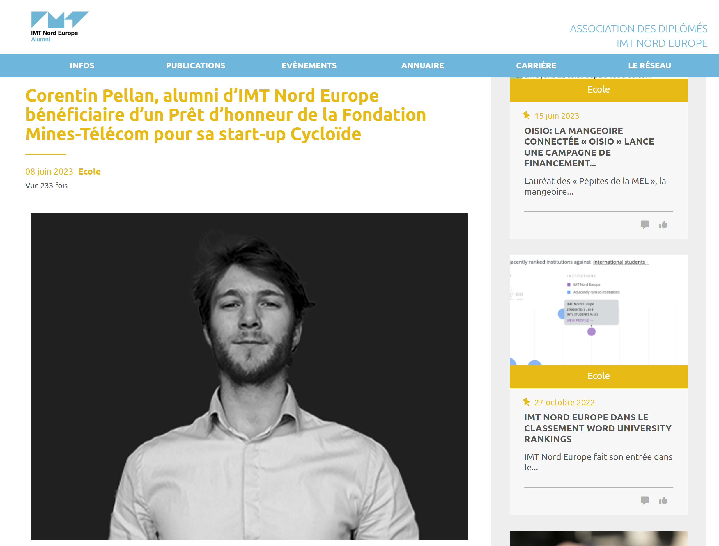 Site Fondation IMT Nord Europe